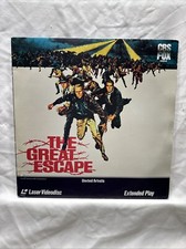 The Great Escape Steve McQueen 2 Disc Set Laserdisc -
