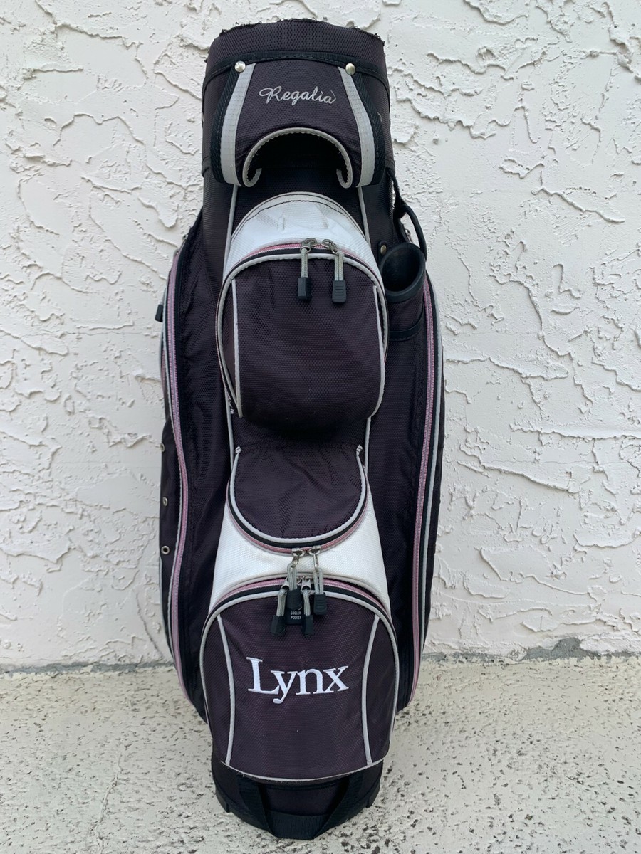 Lynx Lady Regalia Cart Golf Bag 14 Way Divided W Cooler Pocket | eBay