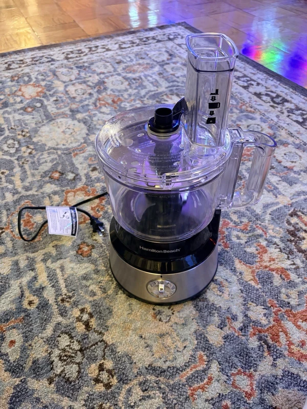 Hamilton Beach 7073 Food Processor Black Silver