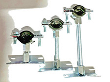 15MM Rubber Lined Pipe clips for copper Pipe-Cushioned Support Bracket  01