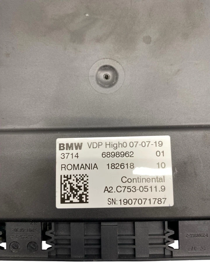 2019–2020 BMW M850i GRAN COUPE G16 OEM МОДУЛЬ УПРАВЛЕНИЯ ПОДВЕСКОЙ 37146898962 - Изображение 2 из 4