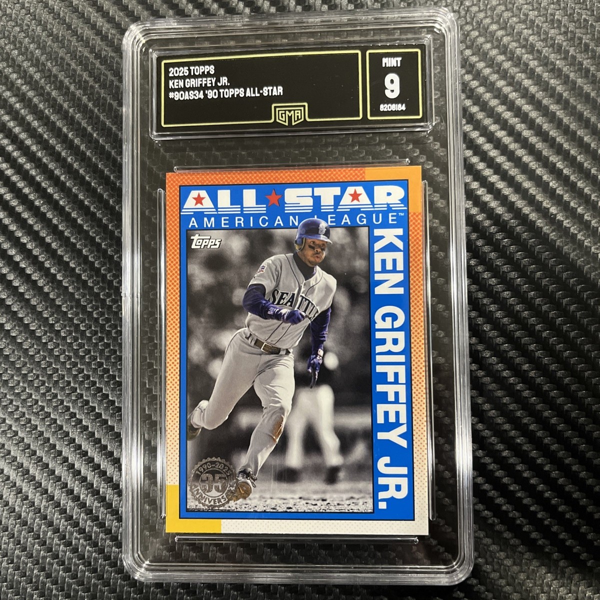 グリフィーJRのバイバックオート、シルバーインクです。 グリフィーJRのバイバックオート、シルバーインクです。 2025 Topps