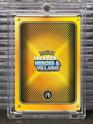 Venom Pokemon Pikachu Heroes & Villains Peru Silver Foil Chase