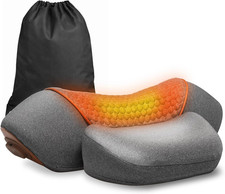 3-in-1 Neck Massager Pillow for Pain Relief Deep Tissue with Heat, Cordless