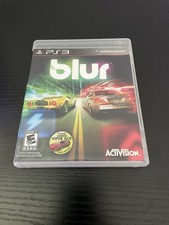 CASE & DISC ONLY Blur (Sony PlayStation 3, 2010) PS3