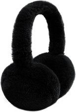 Kids Winter Earmuffs Baby Warm Ear Muff Girls Cute Furry Ear Warmers Boys Foldab