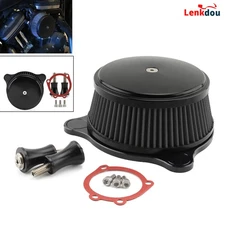 Air Cleaner Intake Filter For Harley EVO&Twin Cam Touring 1993-2007 Dyna Softail