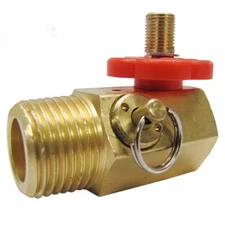 Compressed Air Bubble Tank Manifold Valve with Fill Port Ball Valve & Relief