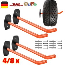 4/8 Reifenhalter Reifen Wandhalterung für Autoreifen Felgen Wandhalter aus Stahl