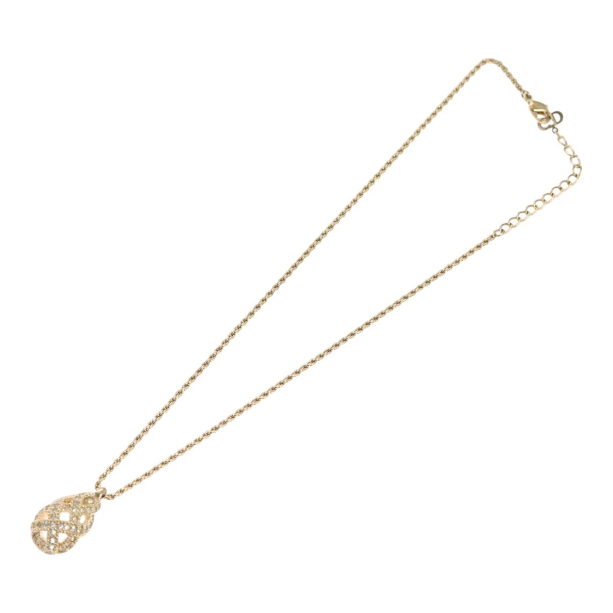 Collana Dior in metallo dorato gioielli autentici