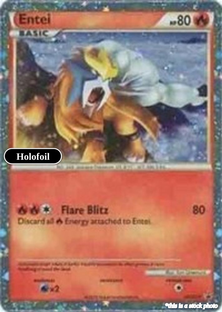 Entei PR HGSS20 Pokémon Promo NM