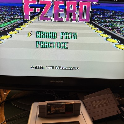 F-Zero (SNES, 1991) Tested