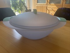 Schüssel Tupperware Servier Schale Junge Welle Tropicana blau 4,5 L