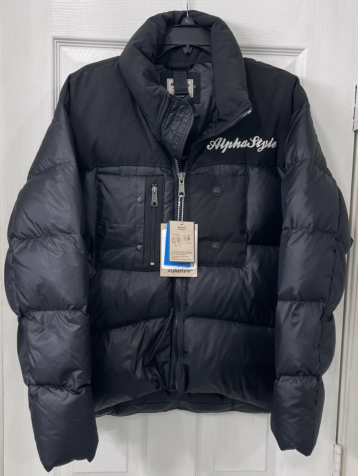 AlphaStyle Omri prototype Down Puffer Jacket Men’s size S
Opens in a new window or tab