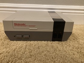 Nintendo NES System Cords + Controllers + Zapper & Game Lot Tested!