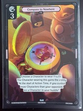 Vibes TCG Compass to nowhere BIRB FOIL- Birb & Pengu Pudgy Penguins 180/195 RARE