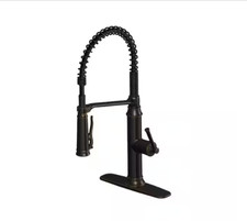 Glacier Bay Linscott Single Handle Springneck Pull-Down Sprayer Kitchen Faucet