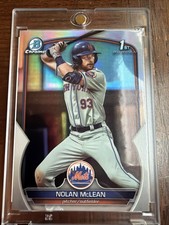 2023 Bowman Draft - Chrome Nolan McLean #BDC-96 Refractor (RC)