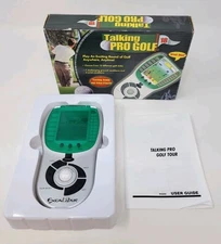 Excalibur Talking Pro Golf 18 - Electronic Handheld Game Model 383 w/ Box Works