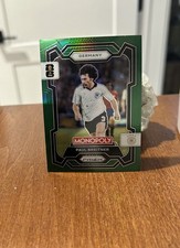 2026 FIFA Panini Prizm Monopoly Paul Breitner Green Refractor /35