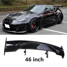 46" Car GT Style Trunk Rear Spoiler Wing Gloss Black For Nissan 370Z 350Z GTR