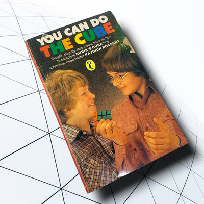 Vintage 1981 ''You Can Do the Cube'' Paperback Book Rubik's Cube Instructions