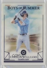 2024 Panini Boys of Summer Blue /99 Carson Williams #85 1g37