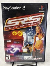 SRS Street Racing Syndicate (Sony PlayStation 2 PS2, 2004) - Complete - CIB