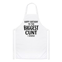 Happy Birthday GrößTer C*Nt KochschüRze Rude Mum Dad Freund Geschenk SchüRze