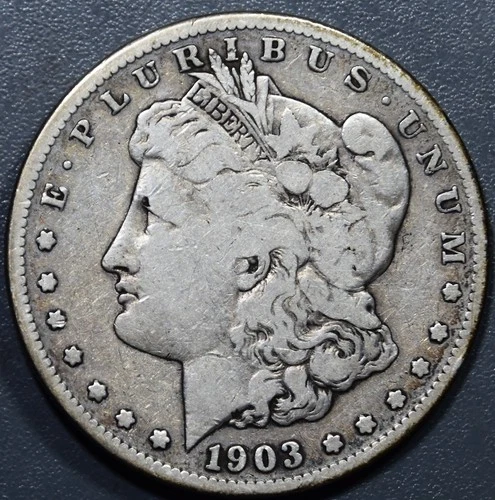 1903-S $1 MORGAN SILVER DOLLAR KM# 110 Grade:  VG+  A6182