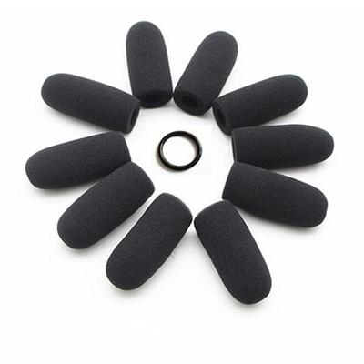 #ad 10 Pack Soft Mic Foam Covers Windscreens for David Clark M 4 M 7 Lightspeed Avia $16.11