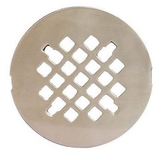 Plumbest D40-05BN Snap-In Shower Stall Drain Strainer, Brushed Nickel