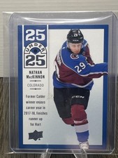 2018-19 Upper Deck #U25-3 Nathan MacKinnon 25 Under 25