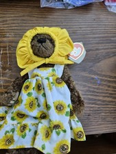 Ty Beanie Baby Susannah the Sunflower with Tag Bear 1993
