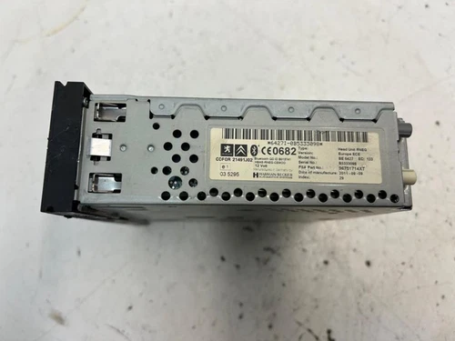 96751714XT Sistema Audio/Radio Cd para CITROEN C4 PICASSO Millenium 2011 548893 - Imagen 2 de 10