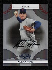 2008 Donruss Threads Platinum Signatures 17/25 Nolan Ryan #49 Auto HOF 11b4