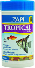 TROPICAL FLAKES Fish Food 1.1-Ounce Container