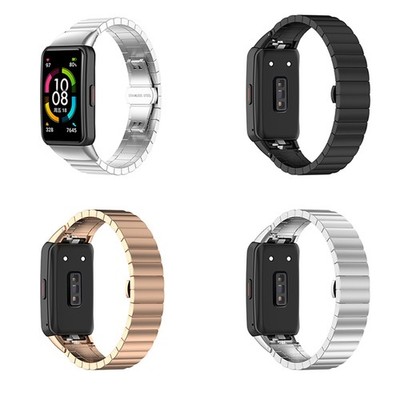 Stainless Steel Watch Band Strap for Huawei Band 6/ 6Pro/Honor Band 6/7 Bracelet