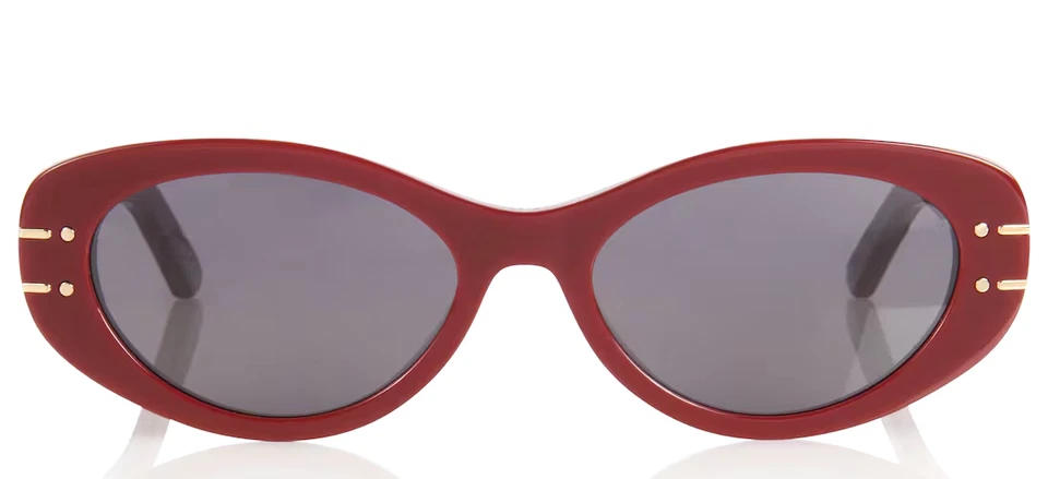 GAFAS DE SOL AUTÉNTICAS LENTES BURDEOS/HUMO CHRISTIAN DIOR Signature B8U 35A0 53-17 Foto 4 de 4