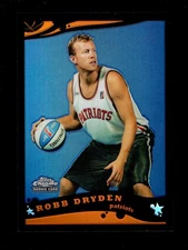 2005-06 TOPPS CHROME BLACK REFRACTOR #245 ROBB DRYDEN RC 336/399 PATRIOTS