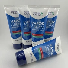 5 Pack Vapor Cream, Soothing & Moisturizing Non-Medicated Vapor Cream, 3oz Each