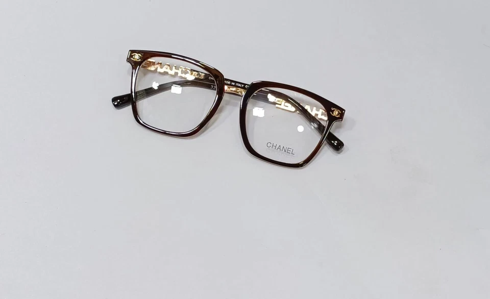 Chanel Eyeglasses Frame, Dark,Brown,54,15,142,Woman. (Sale Price).Nice Quality - Image 3 of 4