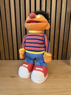 Kitzel Mich Ernie Sesamstrasse Figur Voll Funktionsfähig, Gebraucht