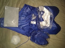 Blue bunny girl costume. SzS