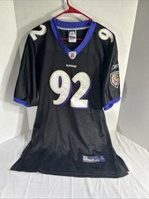 Haloti Ngata #92 Nike On Field Jersey Sz 52  Baltimore Ravens Black NFL