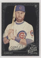 2019 Topps Allen & Ginter X Ben Zobrist #270 0j5