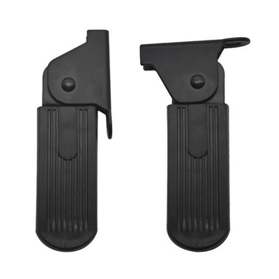 2 Stück Elektro Moped Front Tret Roller vorne klappbar Pedal Beinstütze6210
