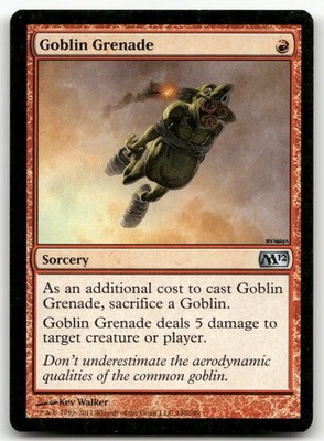 Goblin Grenade #140 (LP) Magic 2012 (M12) M12 Magic MTG