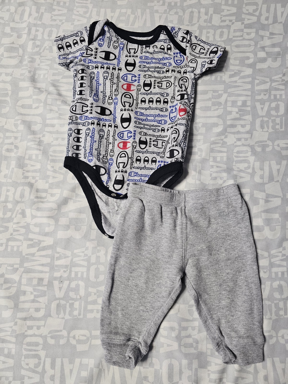Champion Baby Boy 2 Pcs Clothes Size 6 Months