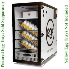 GQF Cabinet Egg Incubator 1502 Sportsman with LCD Display and Auto Egg Turner